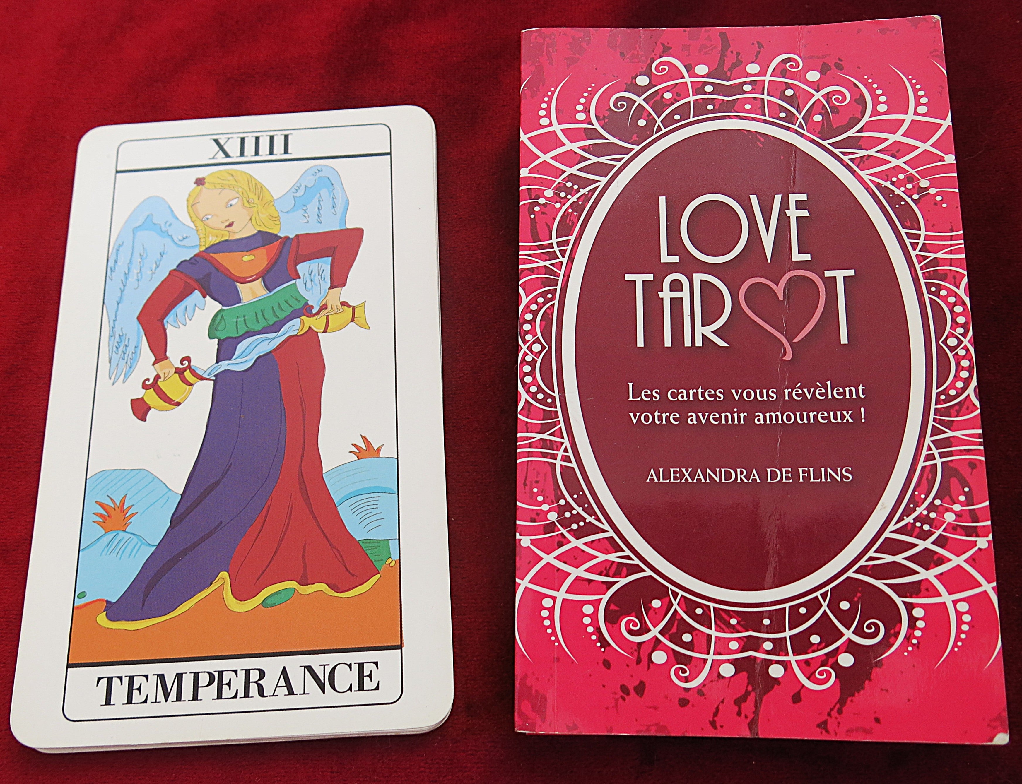 Vintage Love Tarot Divination Deck 2009 – Complete 22-Card Oracle Deck & Guide Book