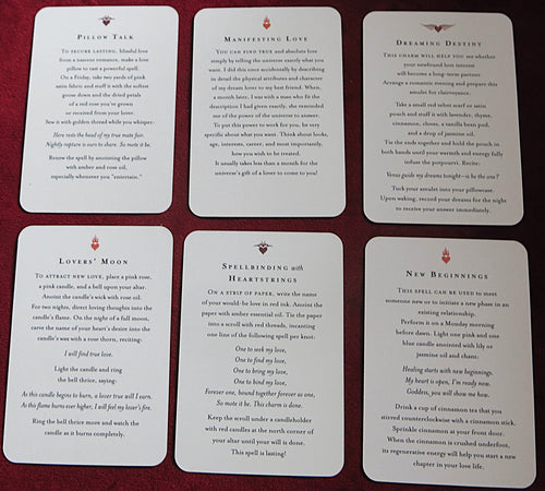 Jeu de sorts d'amour Witch's Brew – Chronicle Books – 36 cartes vintage – Romance et passion