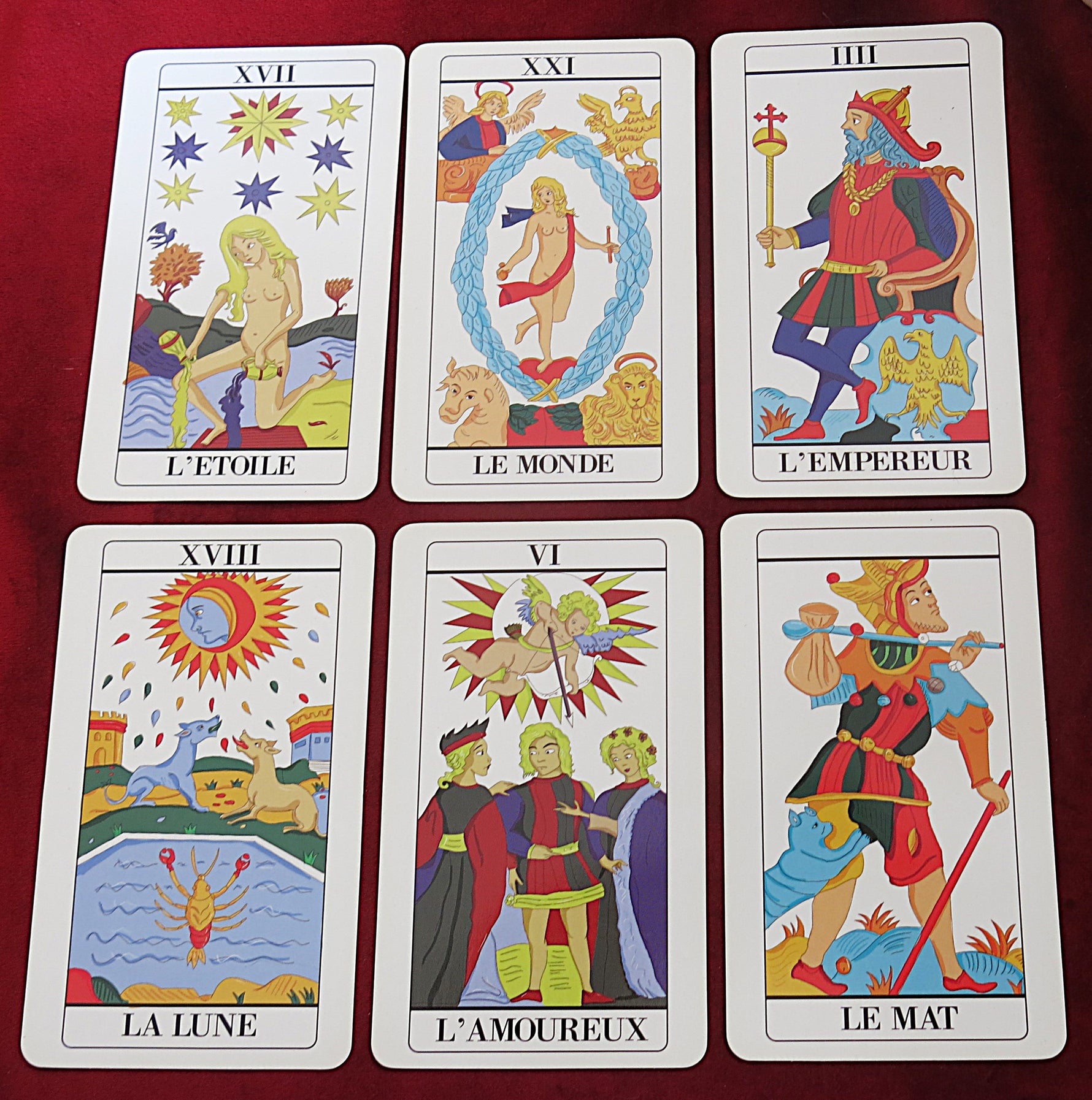 Jeu de Tarot Divinatoire 