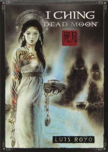 Luis Royo I Ching Dead Moon tarot Luxury box - Japanese dark goth geisha- -Dark oracle - Gothic Fantasy Art
