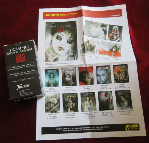 Luis Royo: I Ching Dead Moon tarot - Japanese dark Geishas