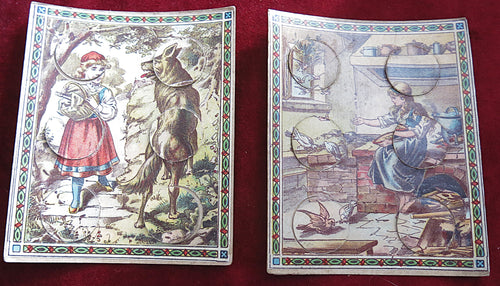 (Années 1890) Jeu de multiplication de bandes dessinées allemandes antiques – Lustiges Ein-Mal-Eins