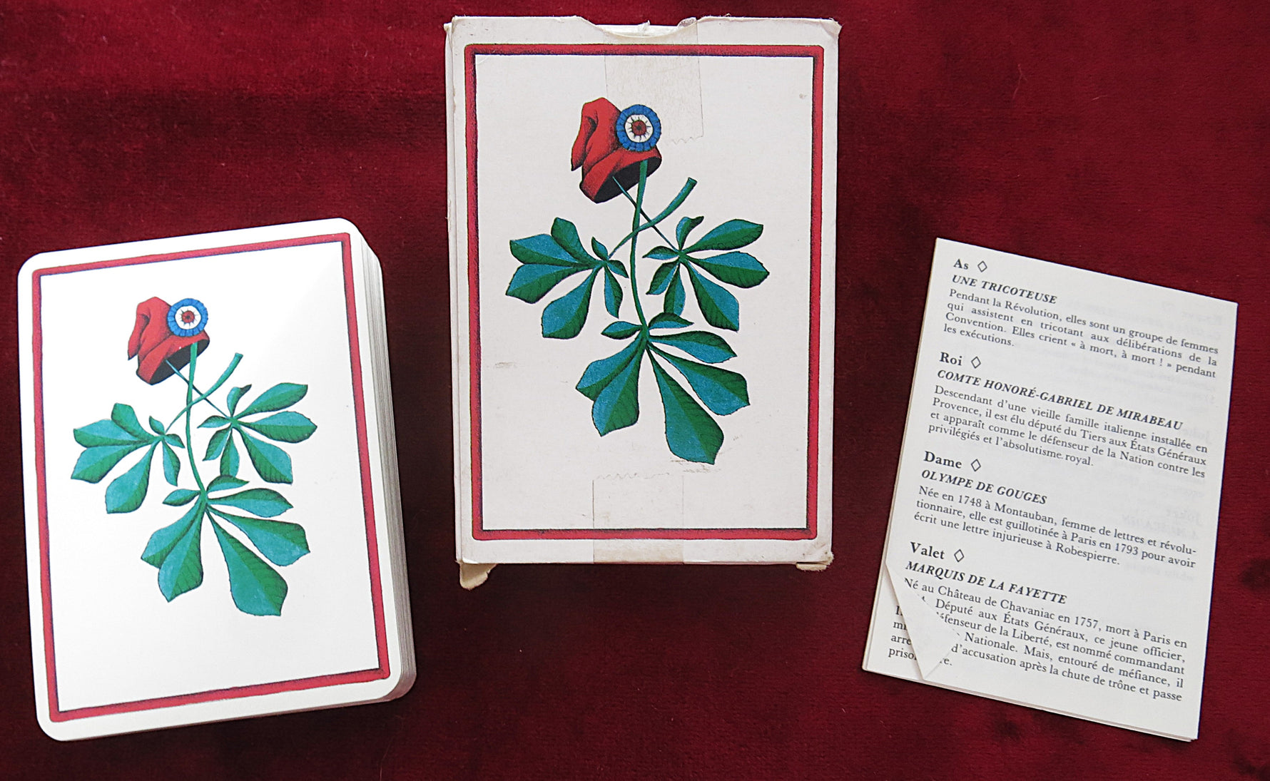 French Revolution Playing Cards (1988 Grimaud) – Silvia Maddonni Artwork