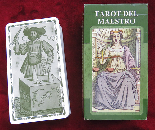 Tarot of the Master + Instructions – Tarot del Maestro (Lo Scarabeo, 2005) — Giovanni Vacchetta 1893
