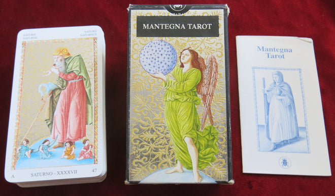 Mantegna Tarot "with Silver" 2001: 50 cards + 25 didactical cards