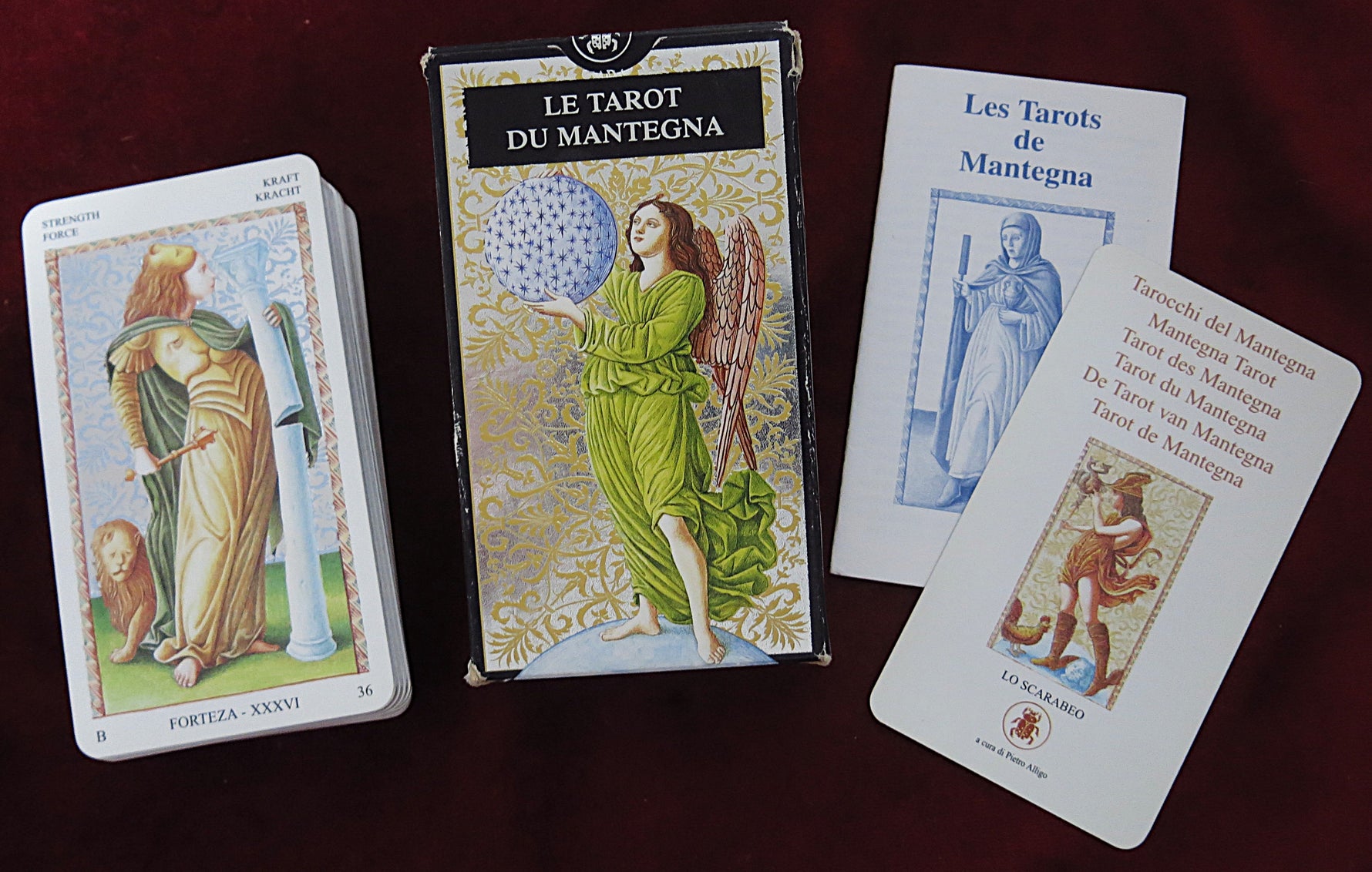 Mantegna Tarot – Rare 2000 Edition – 50 + 25 Philosophical Cards