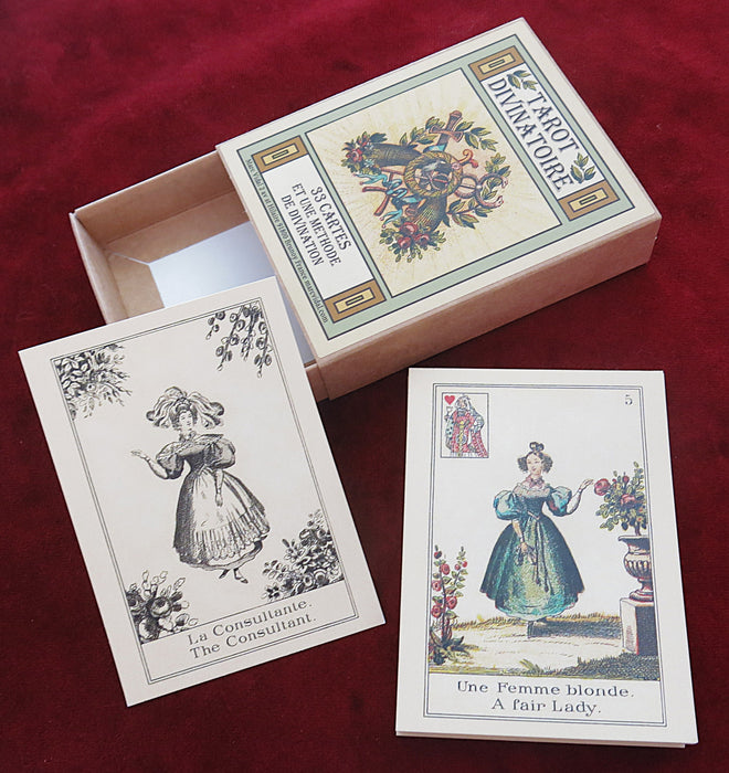 Tarot Divinatoire – 33 Cards with Divination Method – Marc Vidal Edition (1990s)