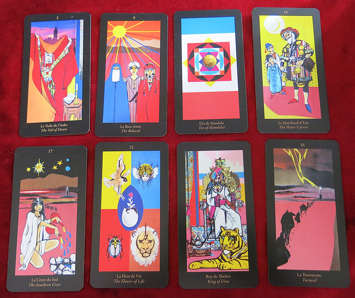 Tarot de Marrakech 2010 - Symbolisme arabe, berbère et méditerranéen
