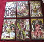 Tarot de Mars par Laetitia Brochier – Artiste Française Contemporaine – Édition Limitée à 500 Exemplaires