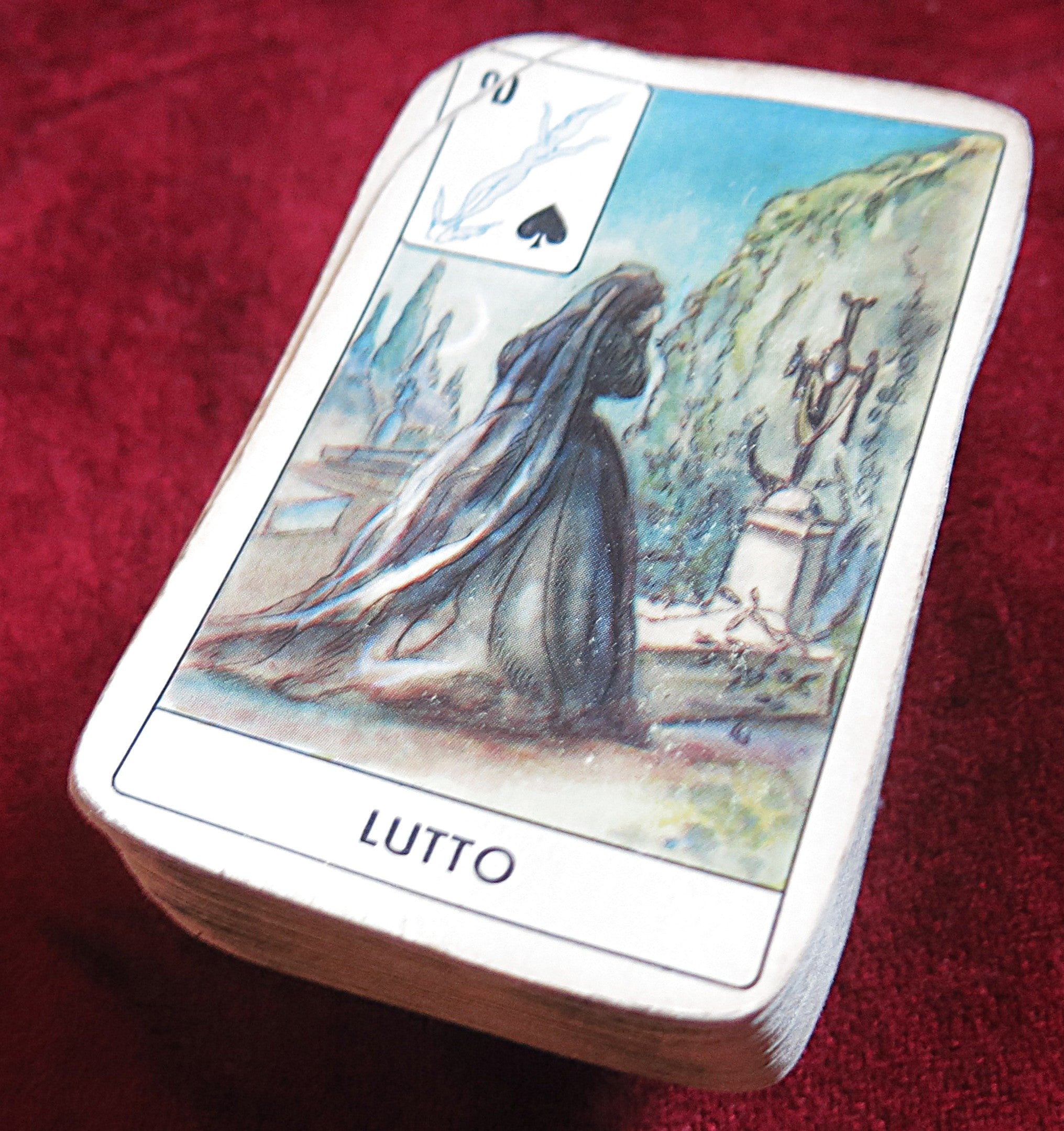 Vintage Italian Cartomancy Deck – Masenghini (ex-Viassone), 52 Cards, 1980s