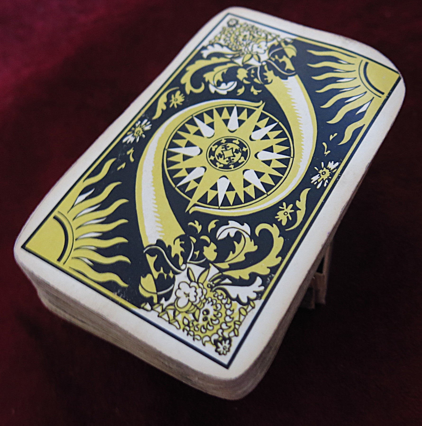 Jeu de cartomancie italien vintage – Masenghini (ex-Viassone), 52 cartes, années 1980
