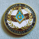 TAROT FRANC-MAÇON + BOÎTE NOIRE - Cadeau maçon | boîte maçon | Franc-maçon | Pendentif maçonnique