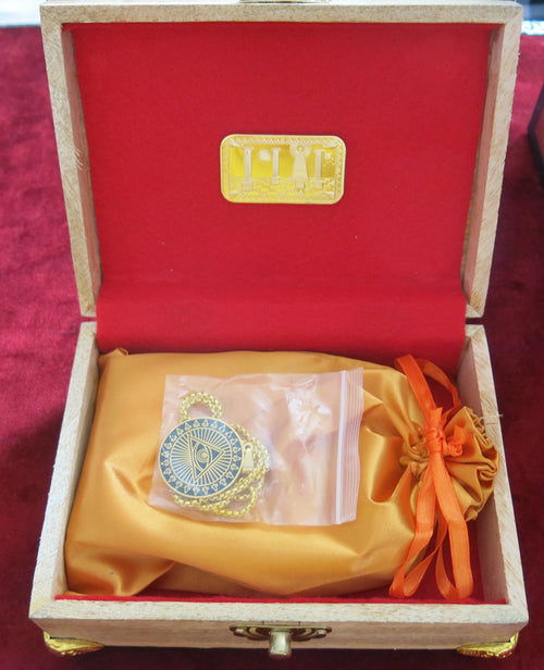 Cadeau Franc-Maçon - Tarot maçonnique + coffret bois vintage | coffret maçon |