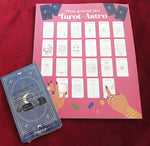 Kit de Méditation Astro Tarot Français – Guide Astrologie + Magazine – Idéal Débutants