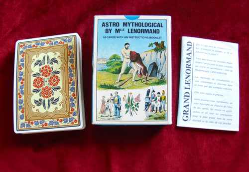 Mademoiselle Lenormand Divination Cards - Astro Mythological 1977