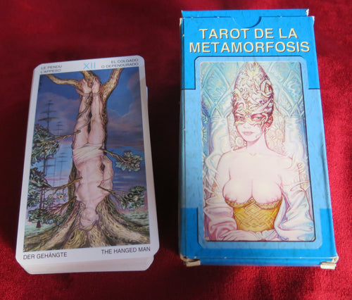 Tarot of Metamorphosis + Guide - VERY RARE Surreal tarot