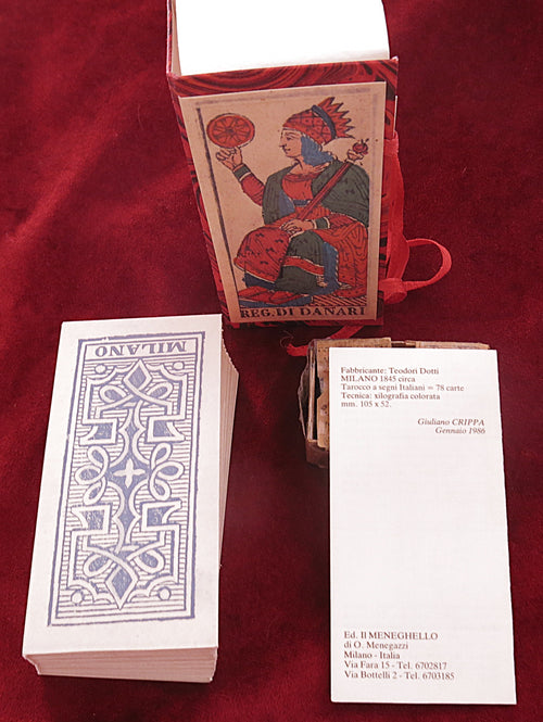 Gioco di Tarocchi – Tarocco Milanese 1850 – Il Meneghello (1986) Limited Edition - (1 card Missing)