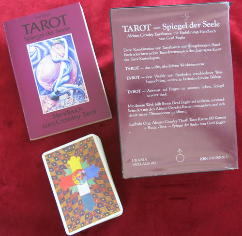 Aleister Crowley Thoth Tarot – Mirror of the Soul German Set (Urania, 1990s)
