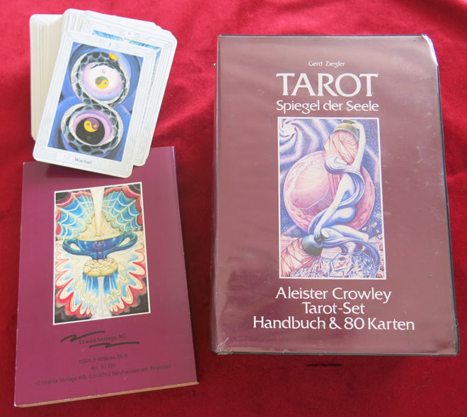 Tarot de Thoth d'Aleister Crowley – Miroir de l'âme, édition allemande (Urania, années 1990)