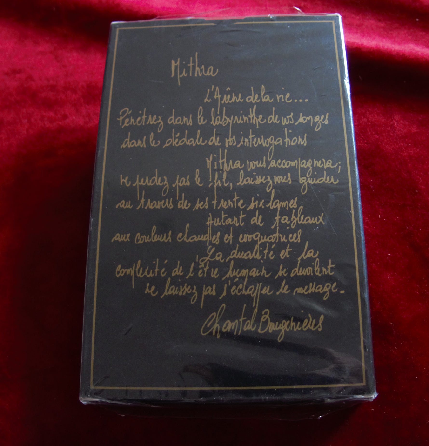 The Mithra - Tauromachie cards - 80s - Bullfighting Divination