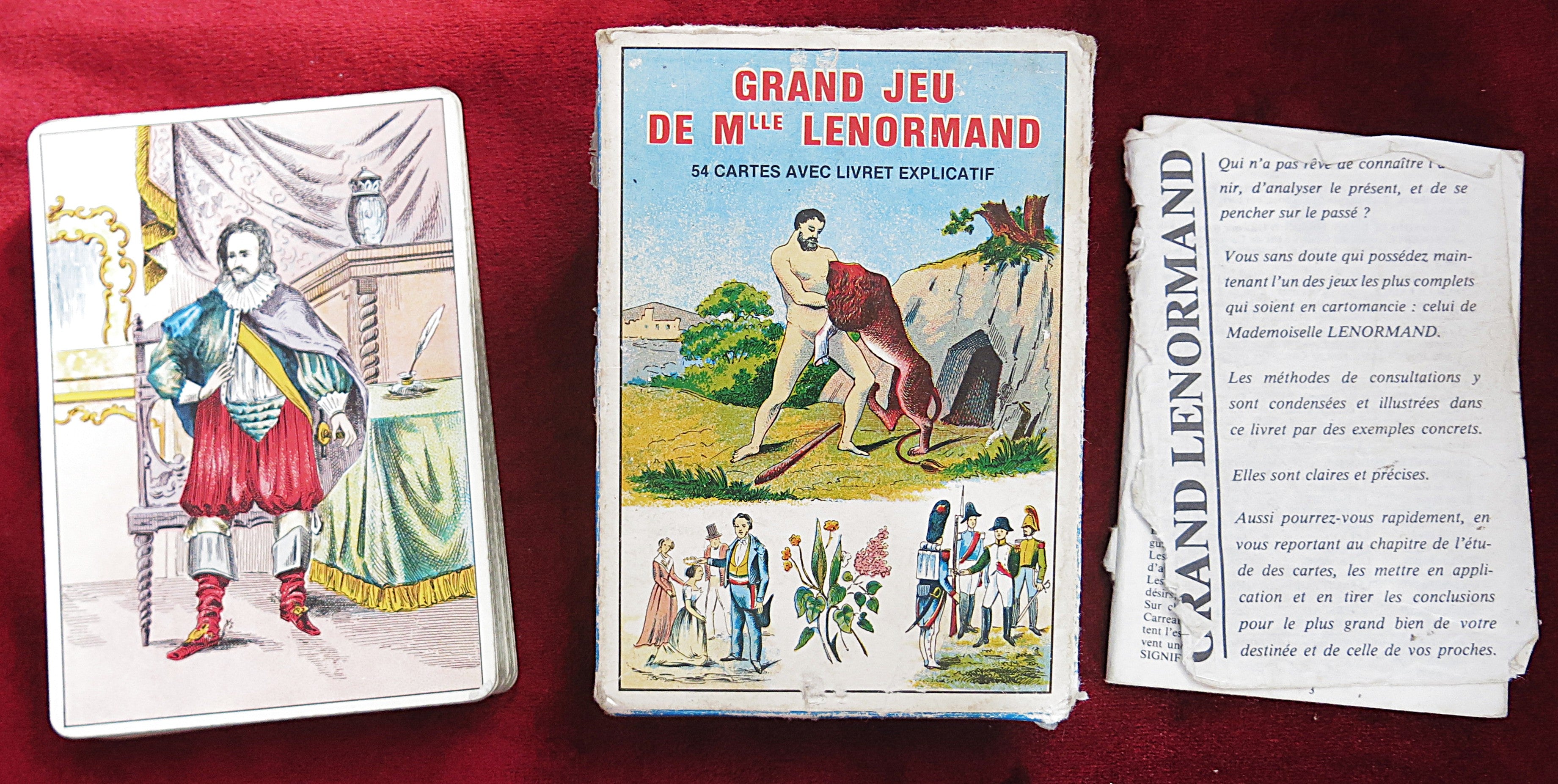 Astro Mythological Oracle - Grand Jeu de Mlle Lenormand (Grimaud, 1977/1986)