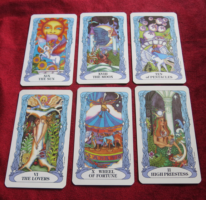 Moon Garden tarot 1994 - Vintage 1st Edition