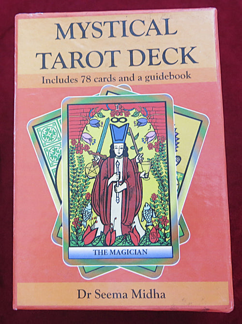 Jeu de tarot mystique – Dr Seema Midha – Tarot de transformation de l'art populaire indien