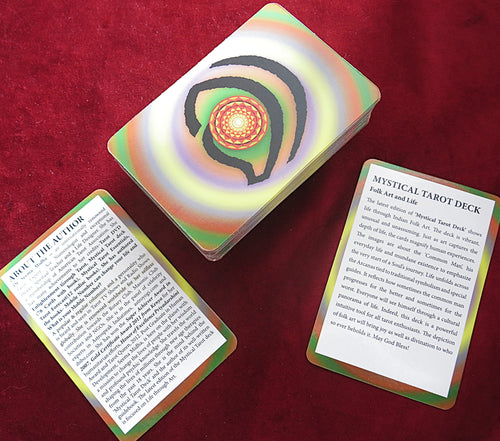 Jeu de tarot mystique – Dr Seema Midha – Tarot de transformation de l'art populaire indien