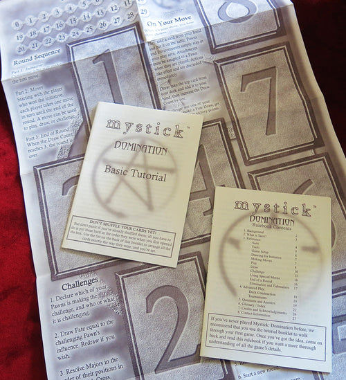 Mystick Domination cards (2000) - Vintage Board Game