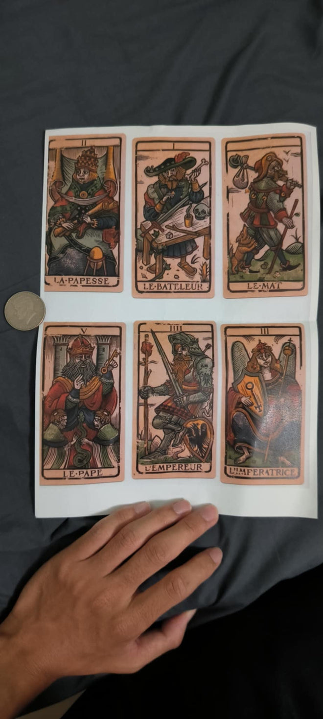 Tarot Nightmare Alley - Téléchargement de fichier - IMPRIMABLE - Jeu promotionnel
