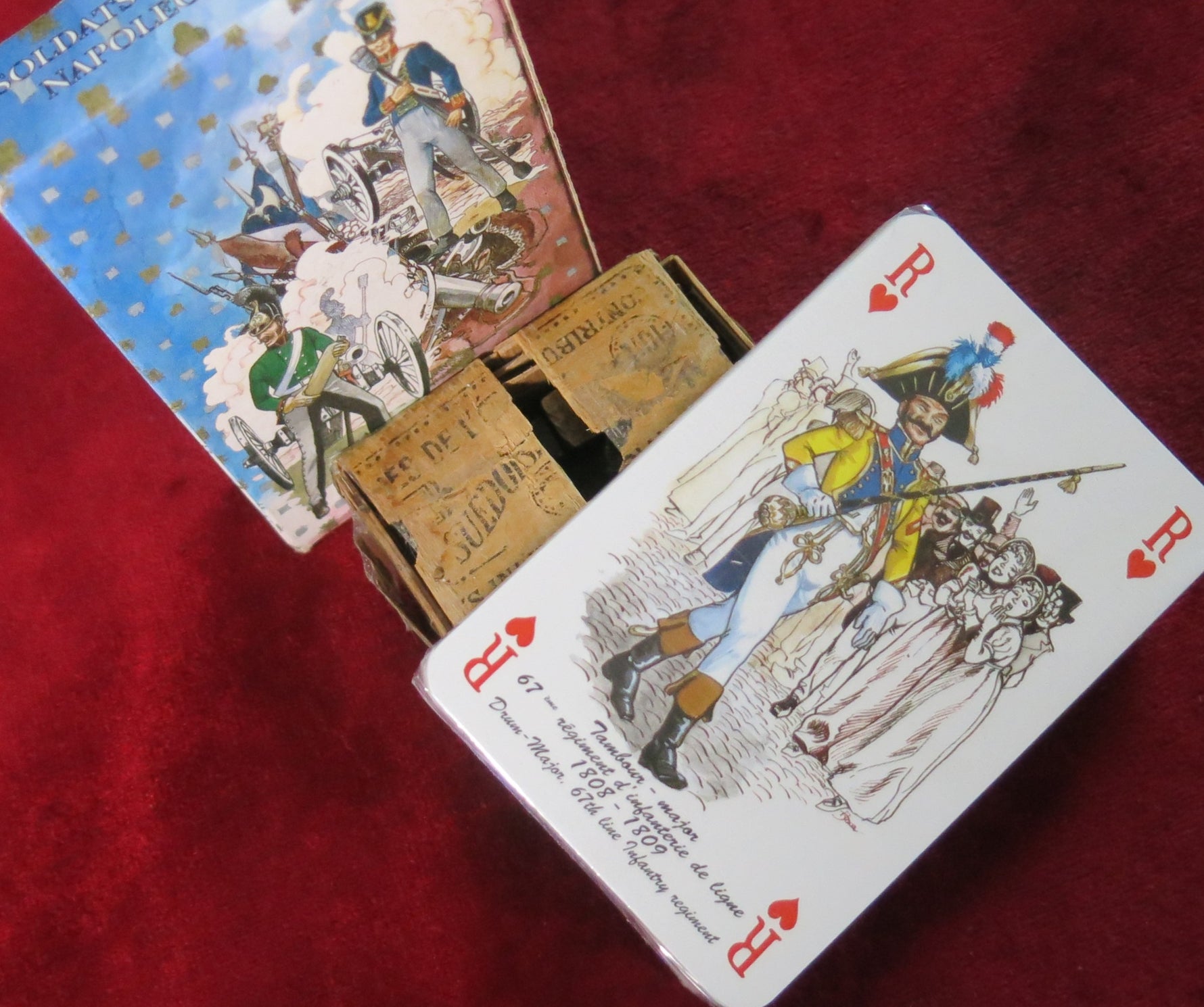 Soldiers of Napoleon – Vintage 90s Illustrated Playing Cards (54 Cards)