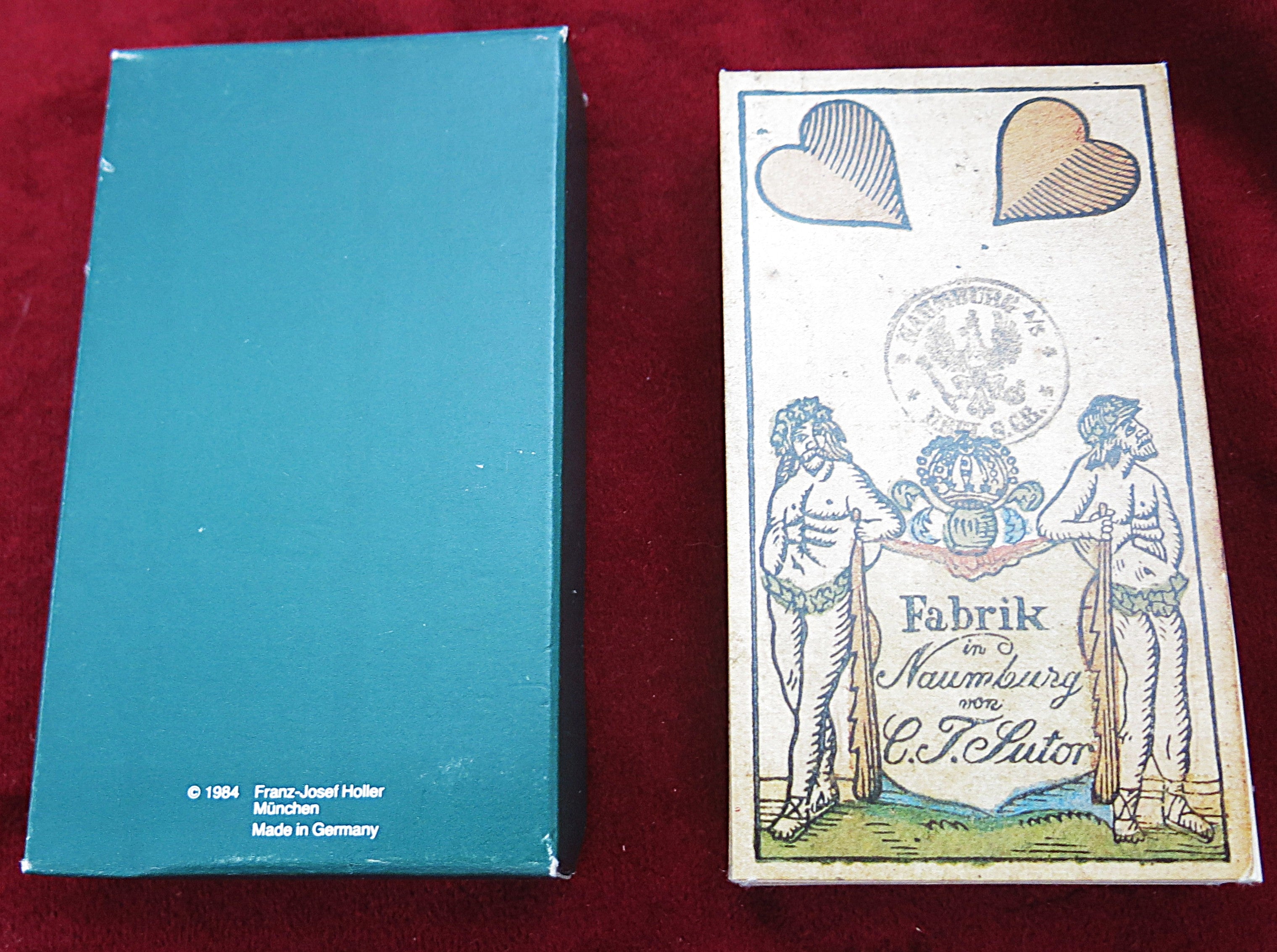 Naumburg German Playing Cards – 1984 Historical Reproduction Deck – Franz-Josef Holler