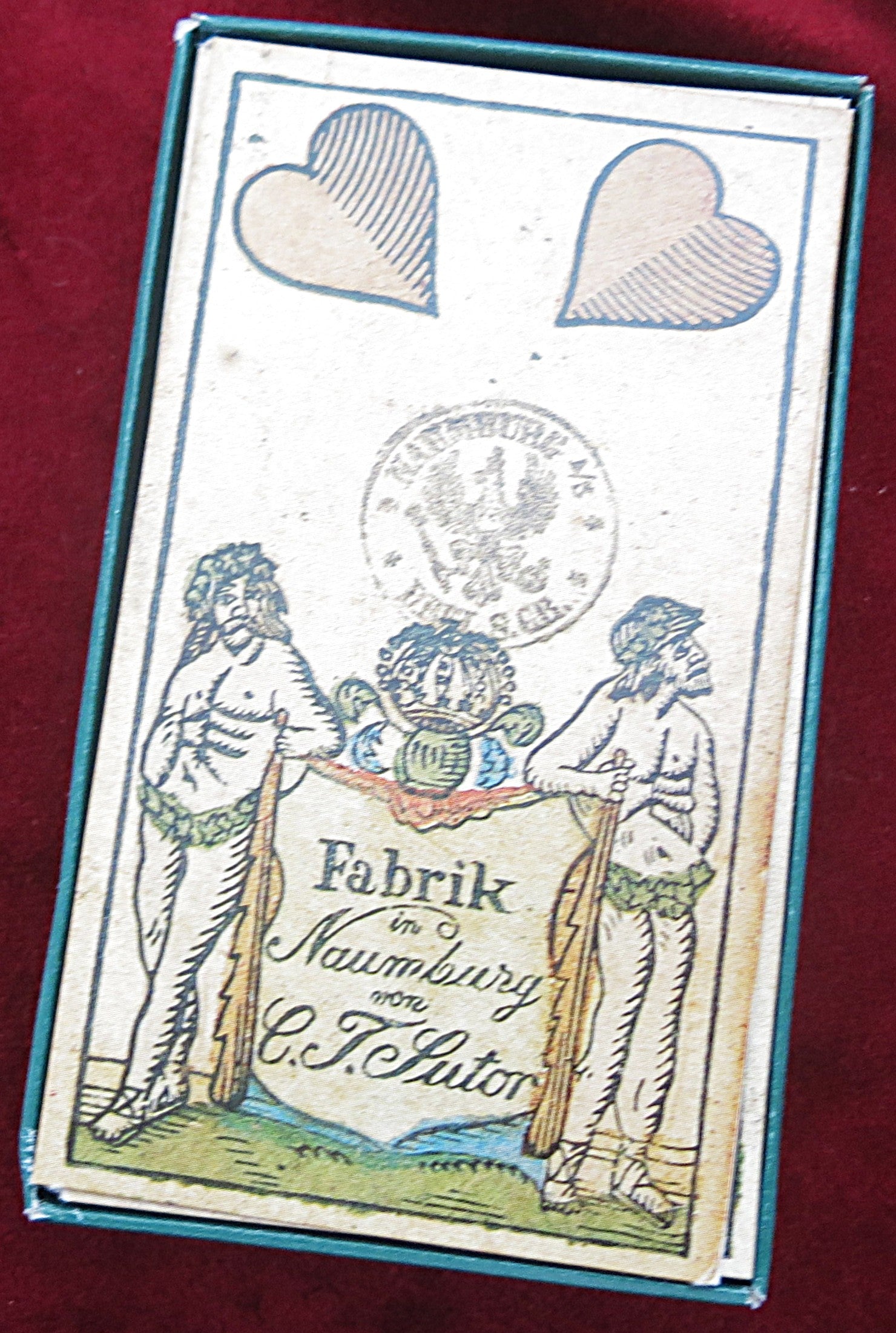 Jeu de cartes allemand Naumburg – Reproduction historique de 1984 – Franz-Josef Holler