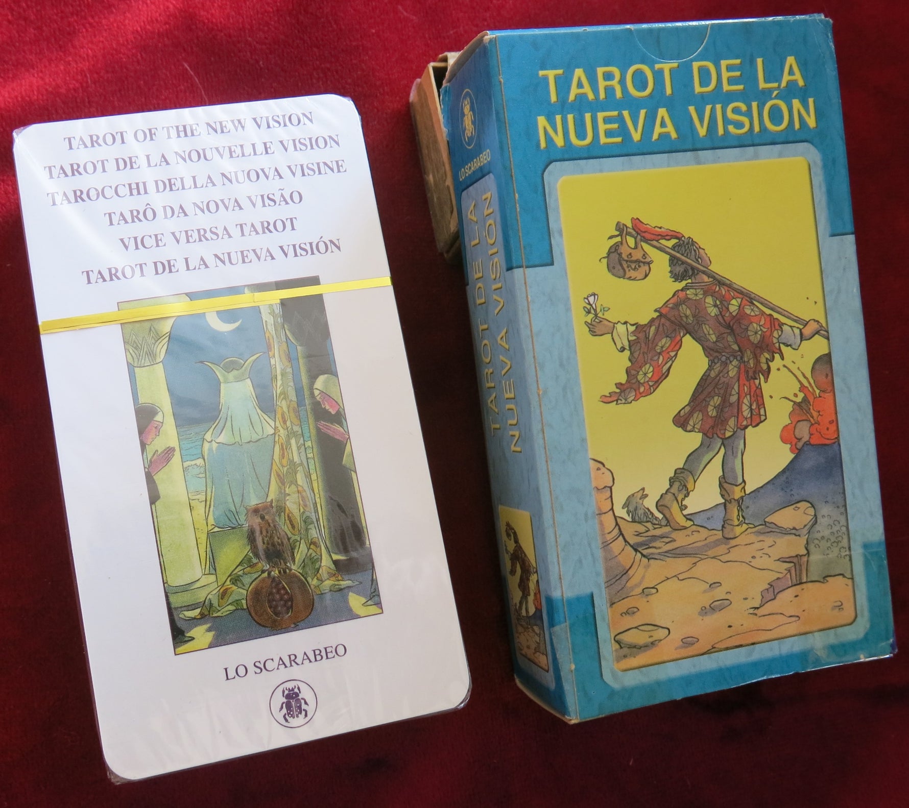 Tarot of the New Vision – Lo Scarabeo – Early 2000s Spanish Edition – Sealed Vintage Deck