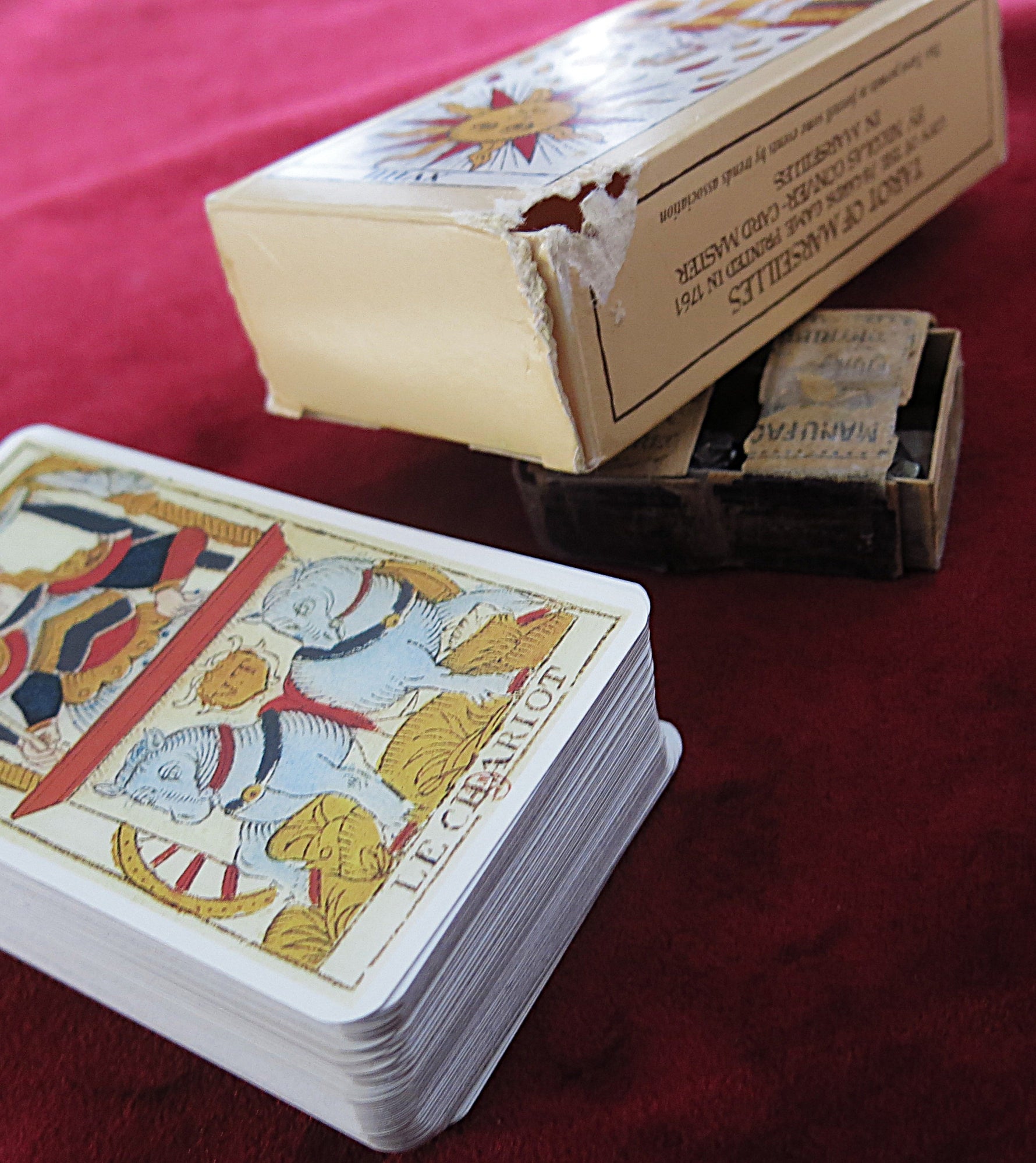 Ancien Tarot of Marseille – Nicolas Conver 1761 Replica, FR / EN Booklet
