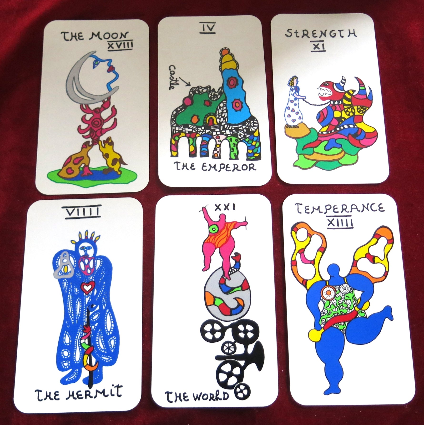 Niki de Saint Phalle Tarot + Book Collector Set – NEW / Sealed