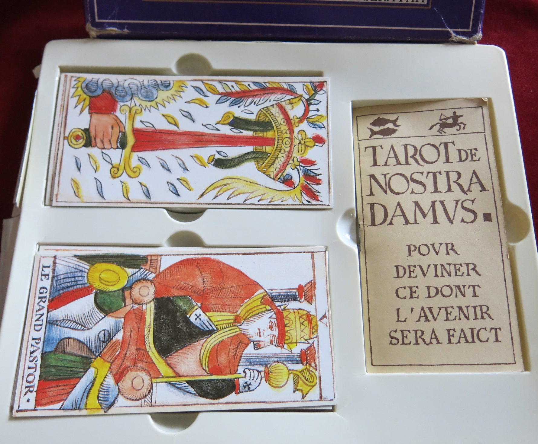 Tarot de Nostradamus – Éditions Héron (France, 1980s)