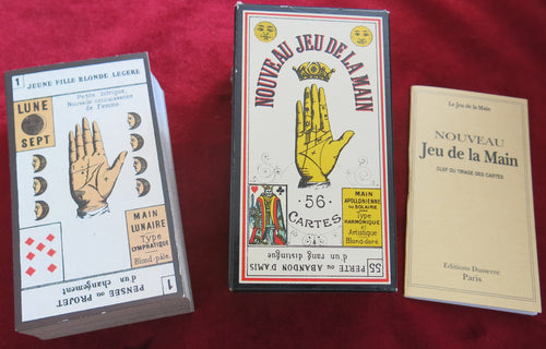 ULTRA RARE Palmistry Game by Dusserre - 70s Edition - Nouveau Jeu de la Main