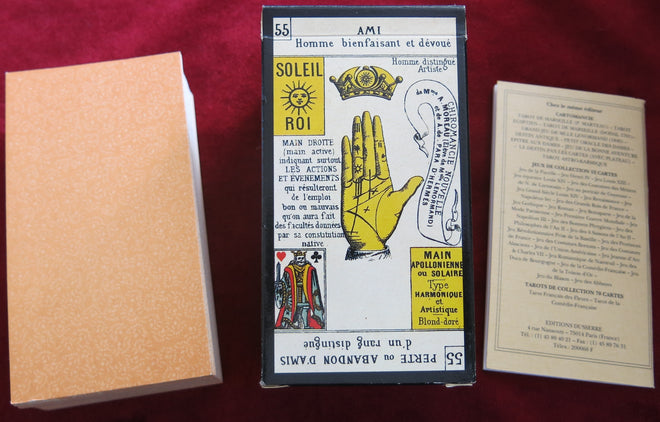 ULTRA RARE Palmistry Game by Dusserre - 70s Edition - Nouveau Jeu de la Main