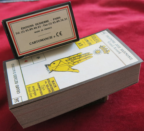 ULTRA RARE Palmistry Game by Dusserre - 70s Edition - Nouveau Jeu de la Main