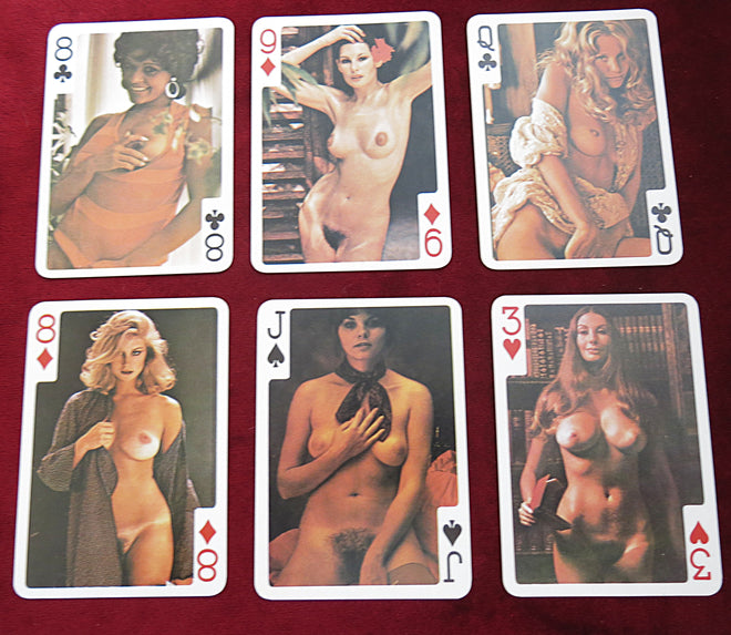 1970s Las Vegas Pin-Up Deck - Vintage Nude Showgirl Playing Cards