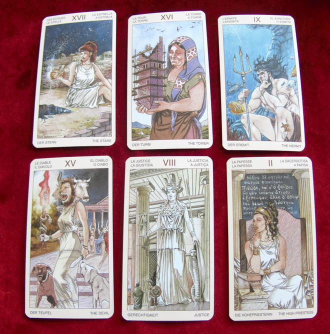 Olympus Tarot 2003 With PDF Guidebook – Claves y Secretos del Tarot Collection