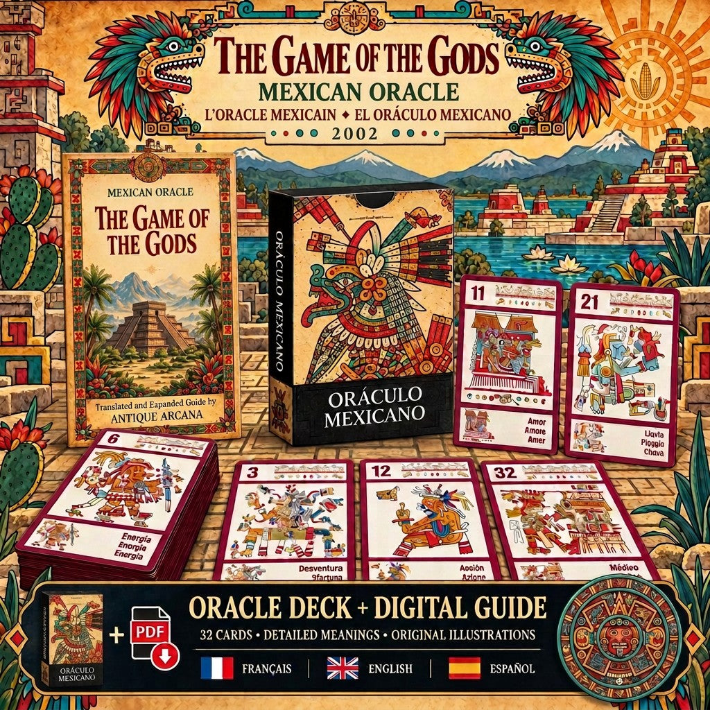 The Game of the Gods – Mexican Oracle (2002) – Rare Vintage Deck + Digital Guide