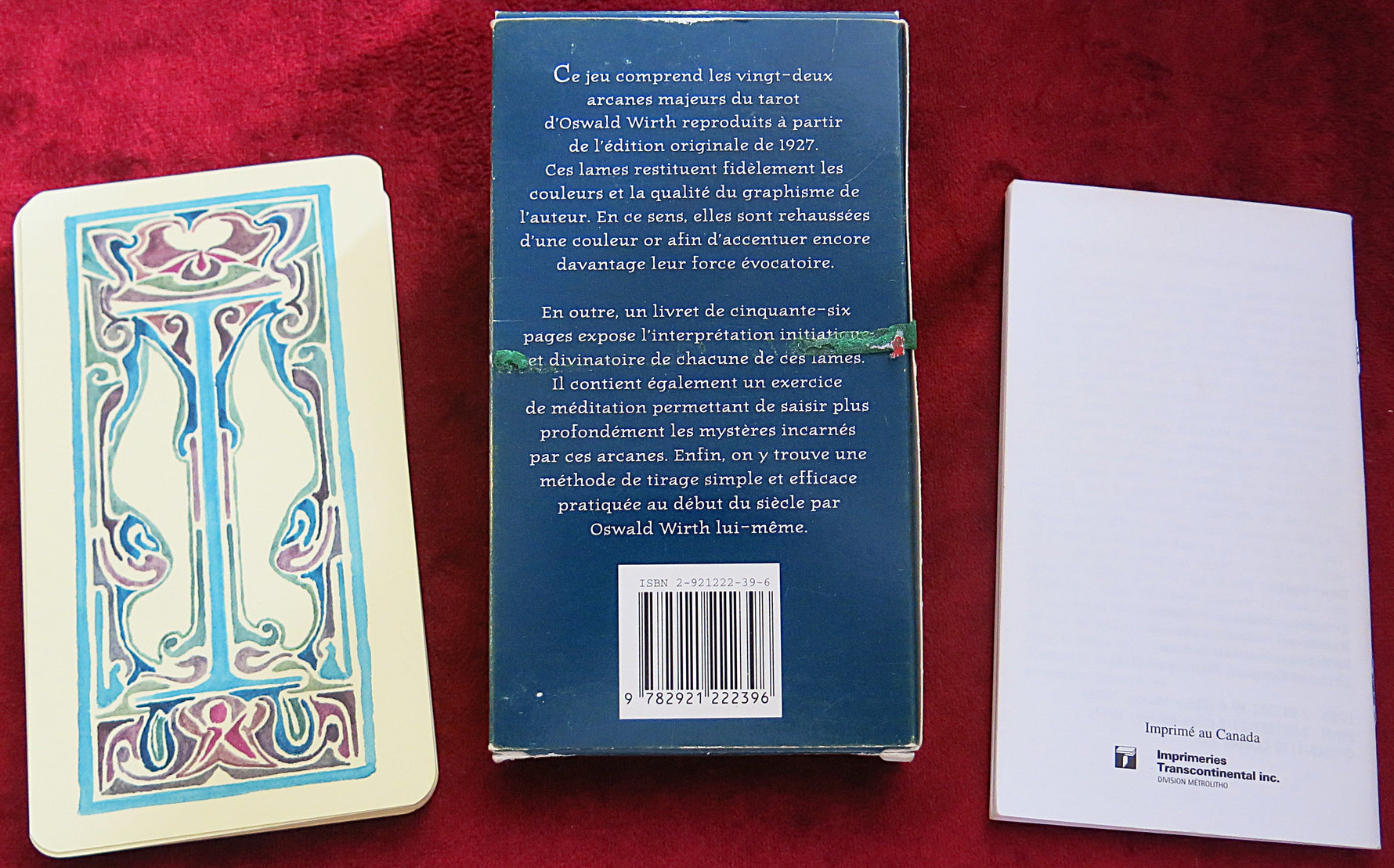 Le Tarot d'Oswald Wirth 1999 – Éditions de l'Aigle – Jeu de Tarot Rare Épuisé