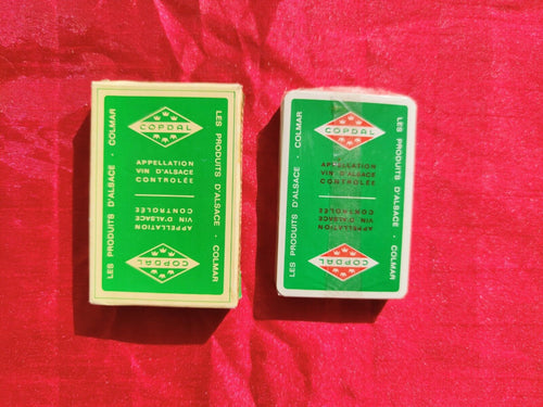 Vintage Alsace Advertising Vintage deck of cards - 80s