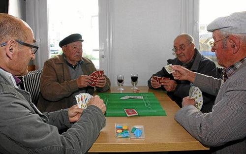 Jeu Aluette 90s - - Uvula game - the "Cow Game"