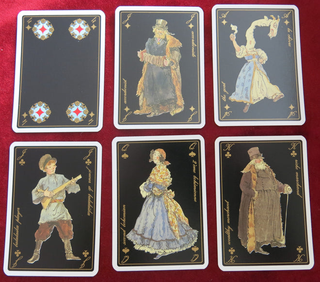 Cartes à jouer Ballet Petrouchka – Igor Stravinsky 1988 – Collection Opéra de Paris – NEUF