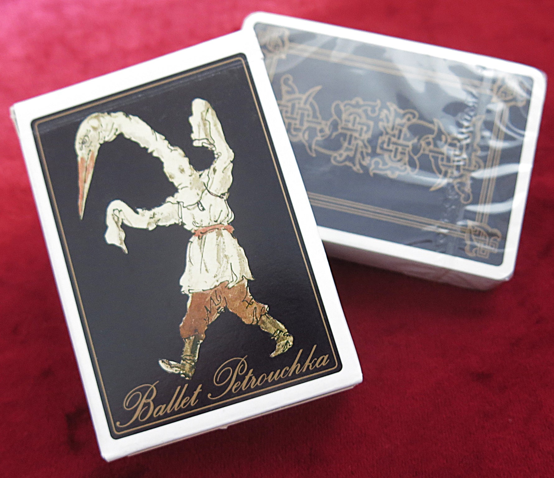 Ballet Petrouchka Playing Cards – Igor Stravinsky 1988 – Opéra de Paris Collection – NEW