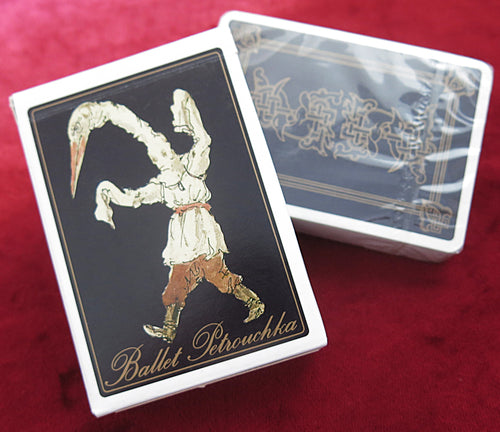 Cartes à jouer Ballet Petrouchka – Igor Stravinsky 1988 – Collection Opéra de Paris – NEUF