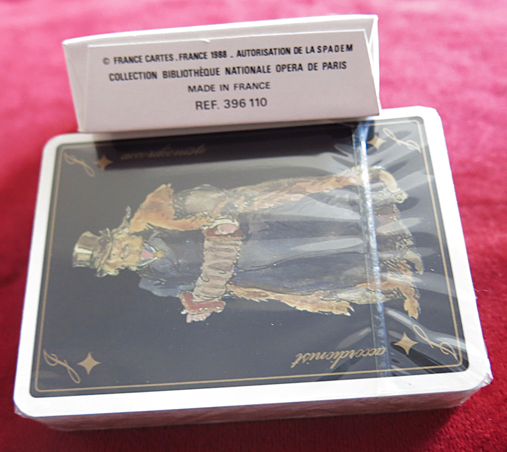 Ballet Petrouchka Playing Cards – Igor Stravinsky 1988 – Opéra de Paris Collection – NEW